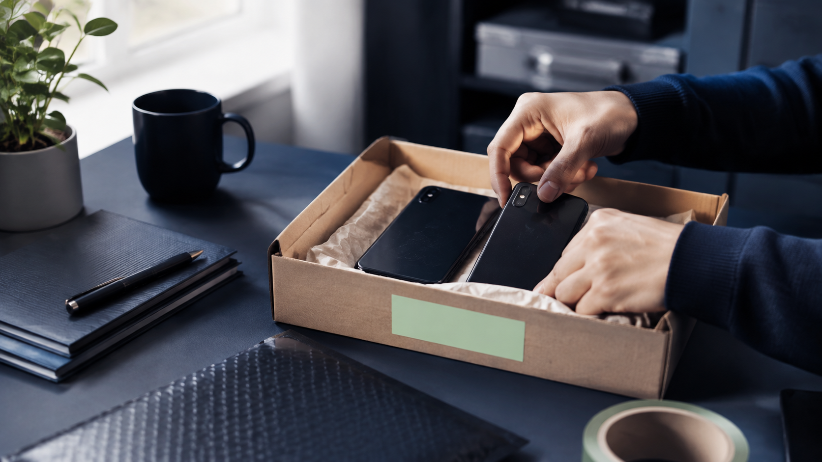 Devices prepared for shipment